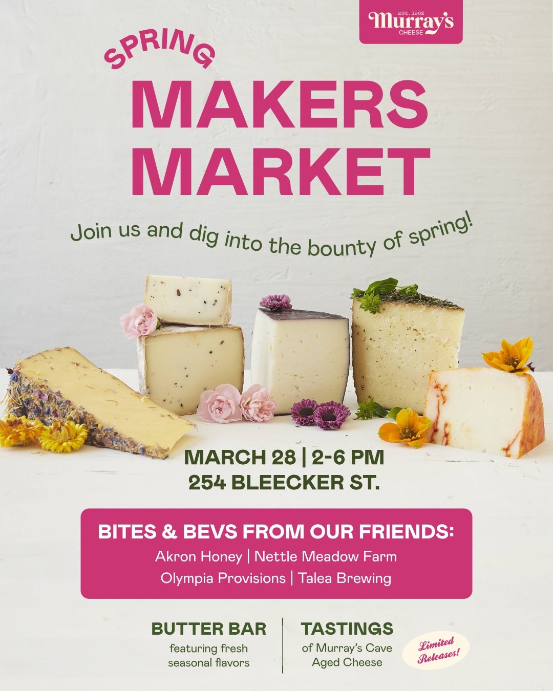 SPRING MAKERS MARKET AT MURRAY'S CHEESE, NYC