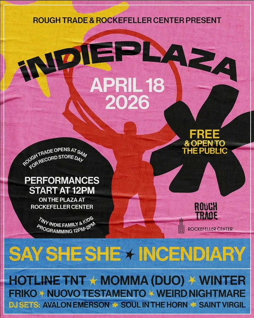 INDIEPLAZA AT ROCKEFELLER CENTER, NYC