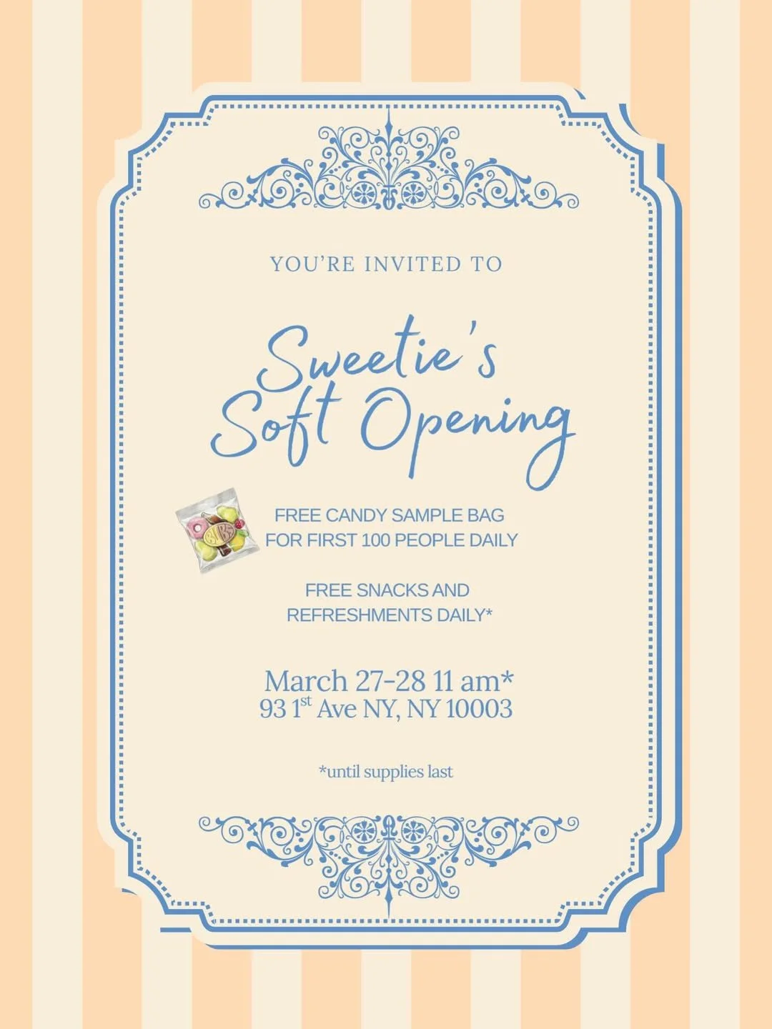 SWEETIES CANDY GRAND OPENING, NYC