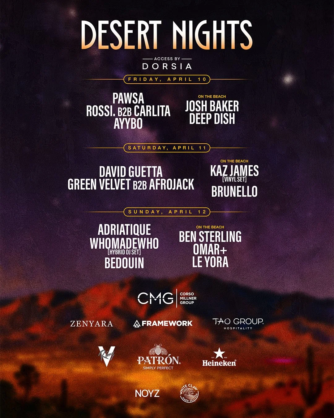 DESERT NIGHTS, INDIO