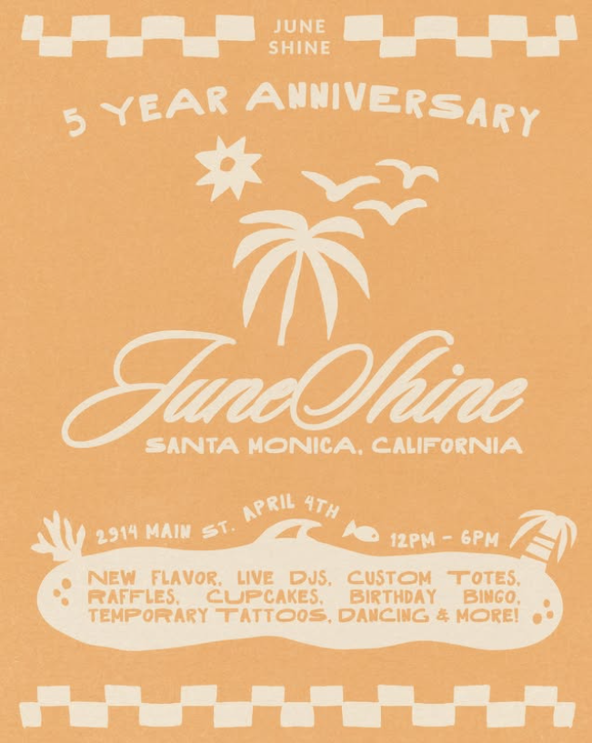JUNESHINE 5 YEAR ANNIVERSARY CELEBRATION, LA