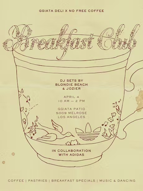 GGIATA X NFC BREAKFAST CLUB, LA