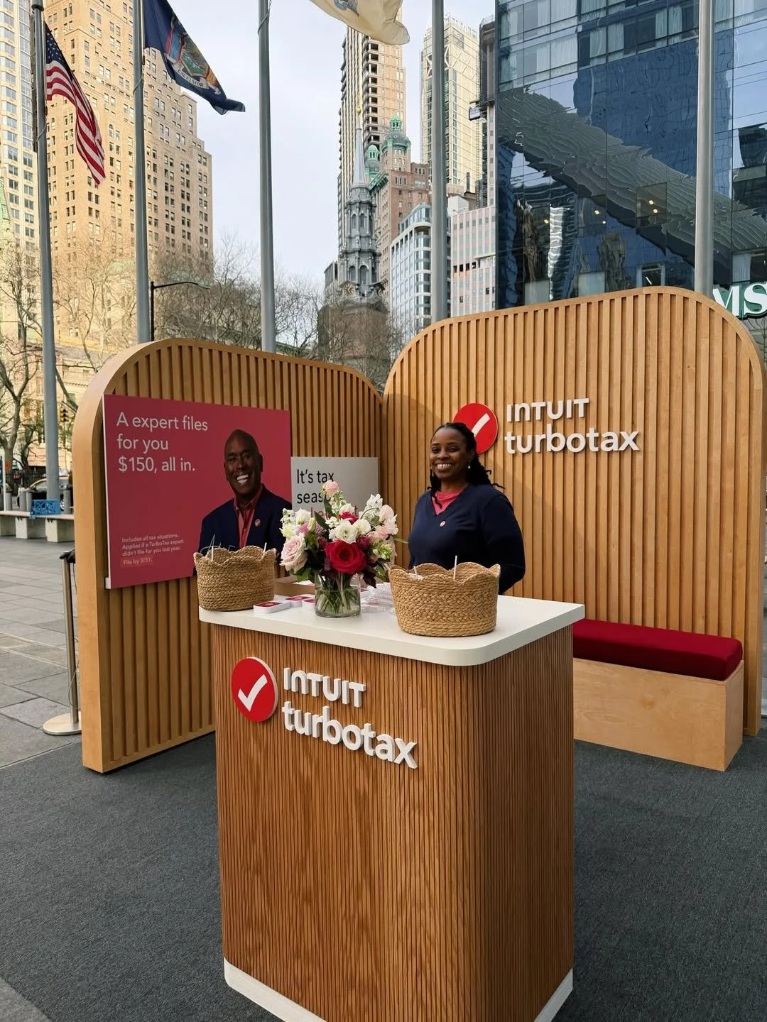 INTUIT TURBOTAX POP-UP, NYC