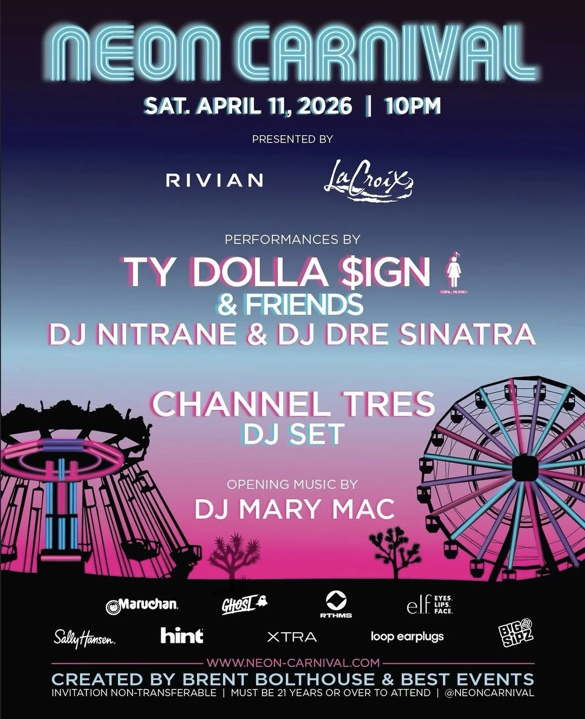 NEON CARNIVAL, THERMAL