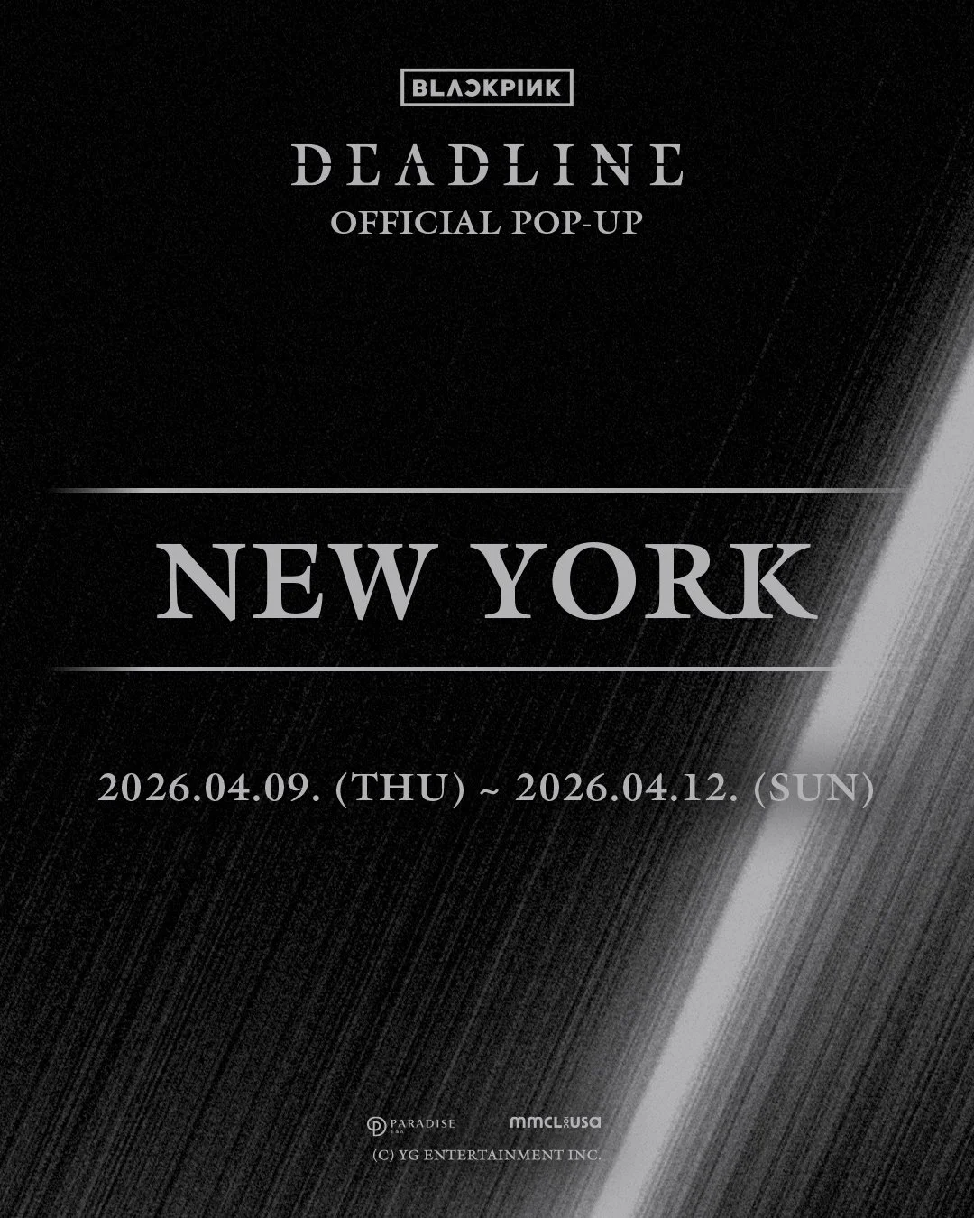 BLACKPINK #DEADLINE OFFICIAL POP-UP, NYC
