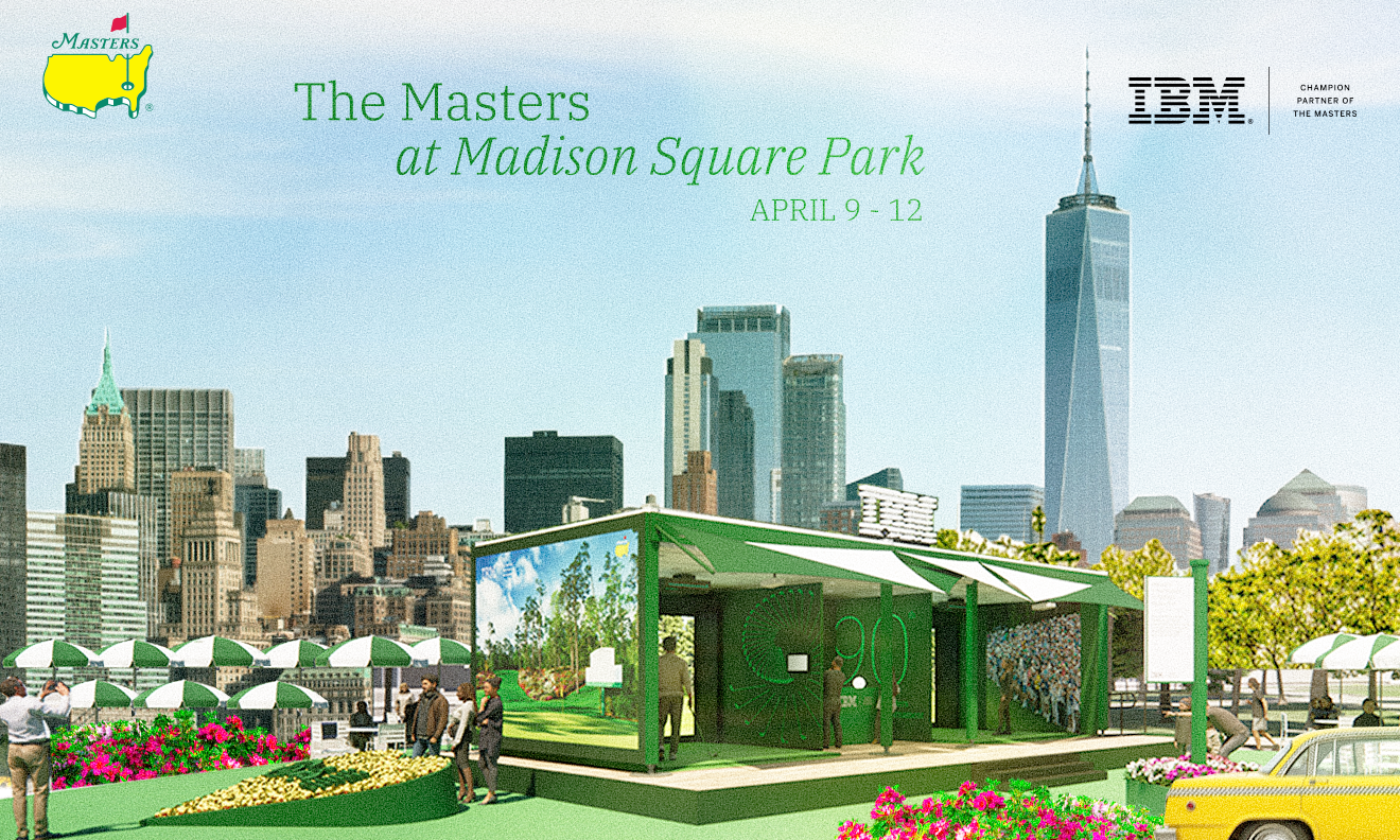 IBM ‘MASTERS AT MADISON SQUARE PARK' WATCH PARTY, NYC