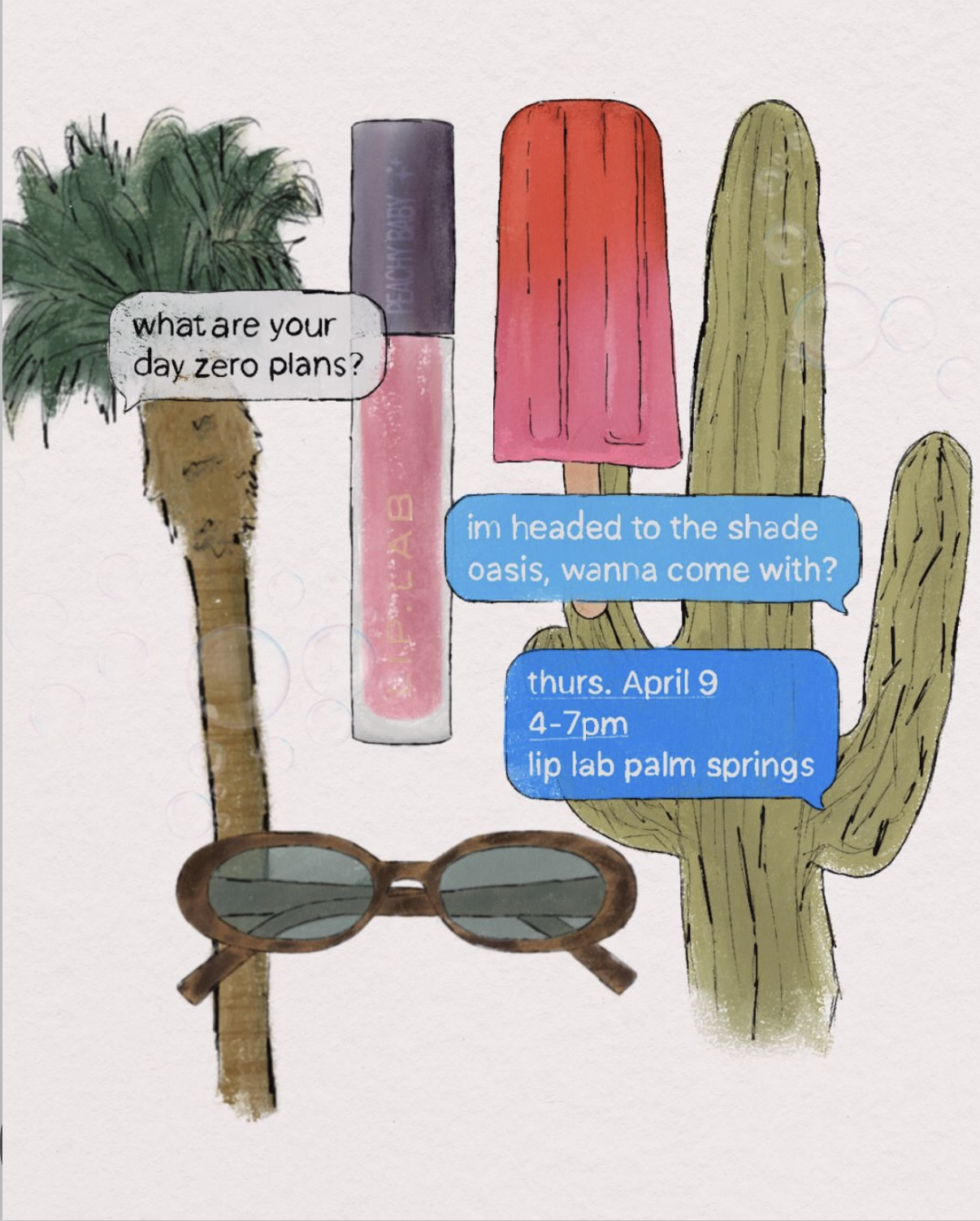 THE SHADE OASIS AT LIP LAB, PALM SPRINGS