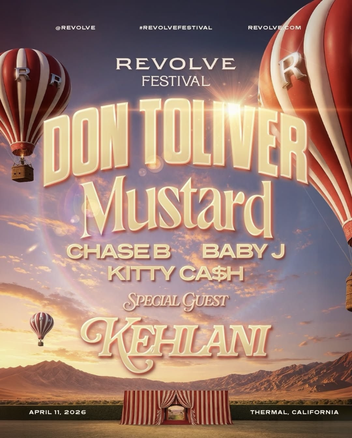 REVOLVE FESTIVAL, INDIO