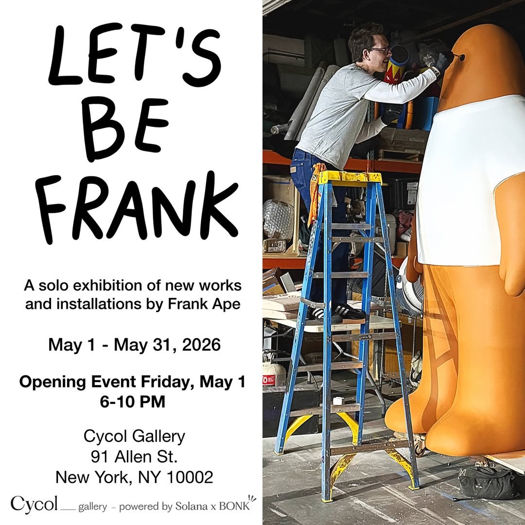 'LET'S BE FRANK' INSTALLATION, NYC