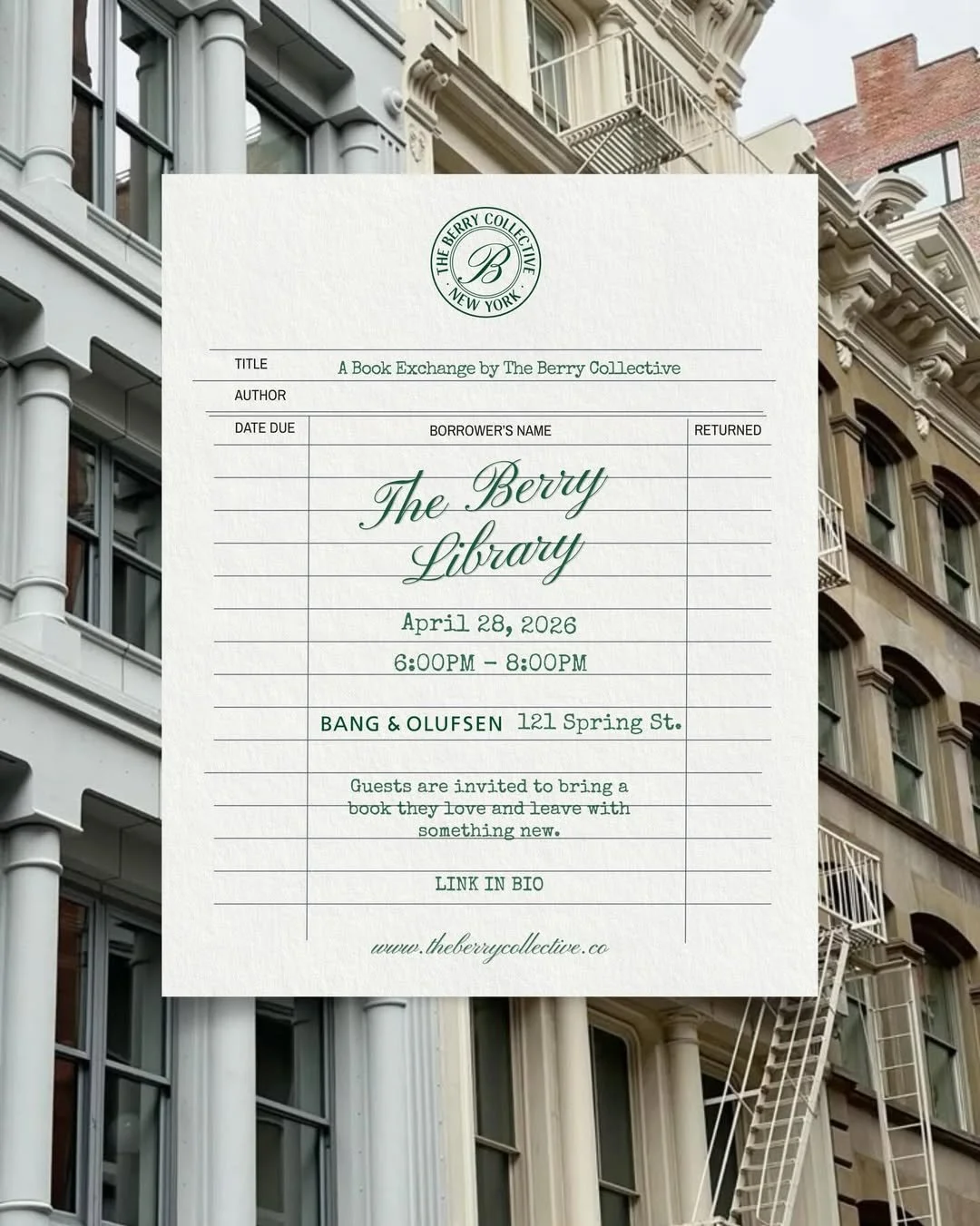 THE BERRY LIBRARY VOL. 1-BOOK EXCHANGE, NYC