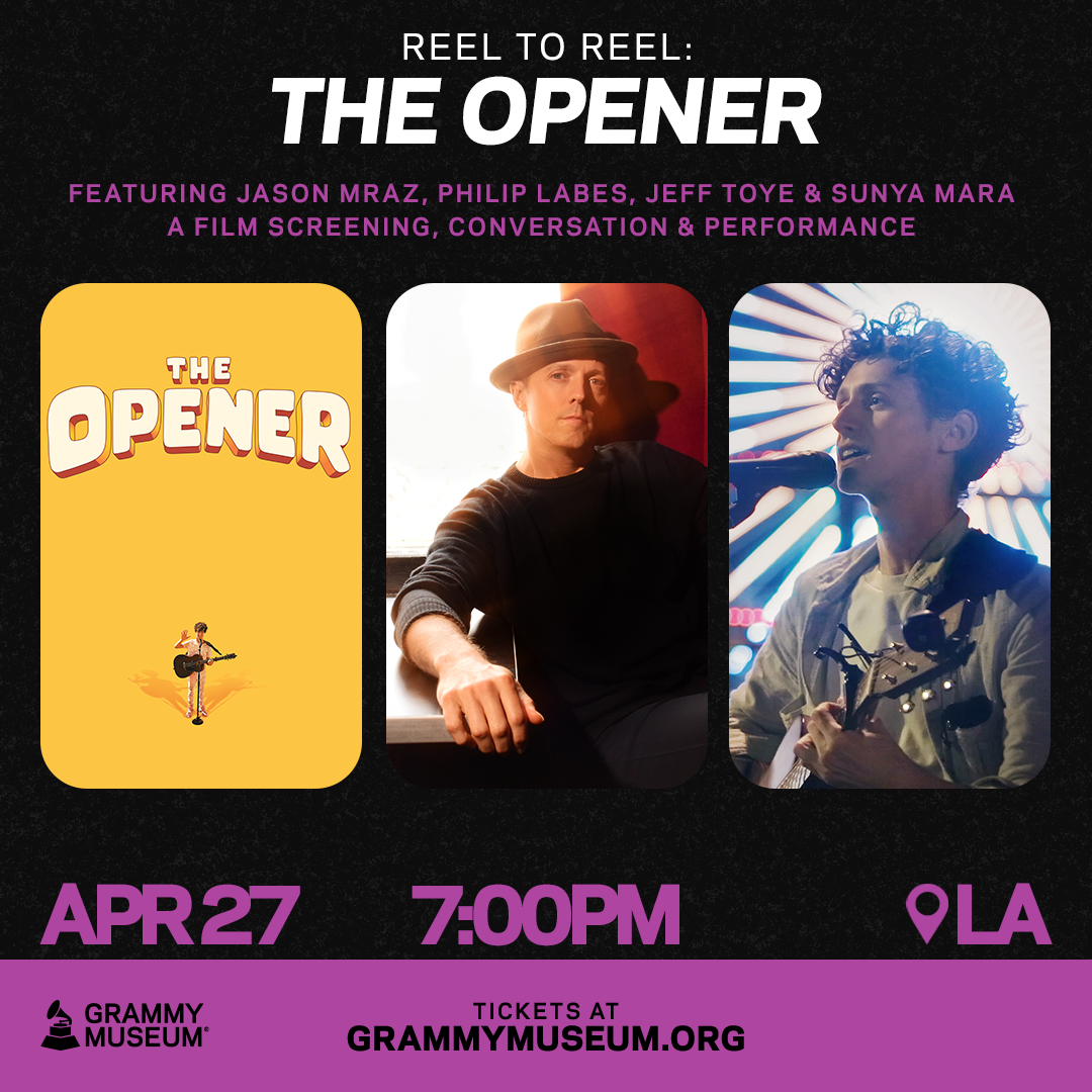 REEL TO REEL: THE OPENING FEATURING JASON MRAZ, LA