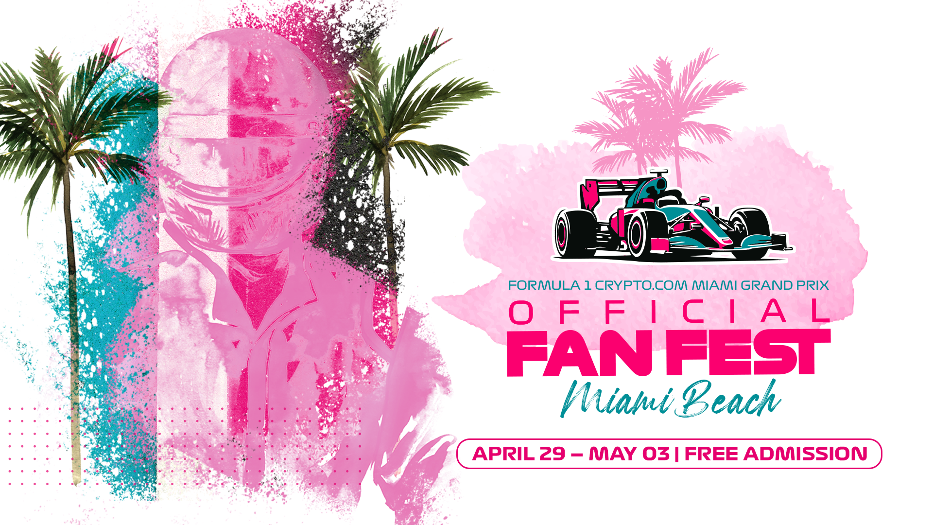 FORMULA 1 CRYPTO.COM MIAMI GRAND PRIX OFFICIAL FAN FEST, MIAMI
