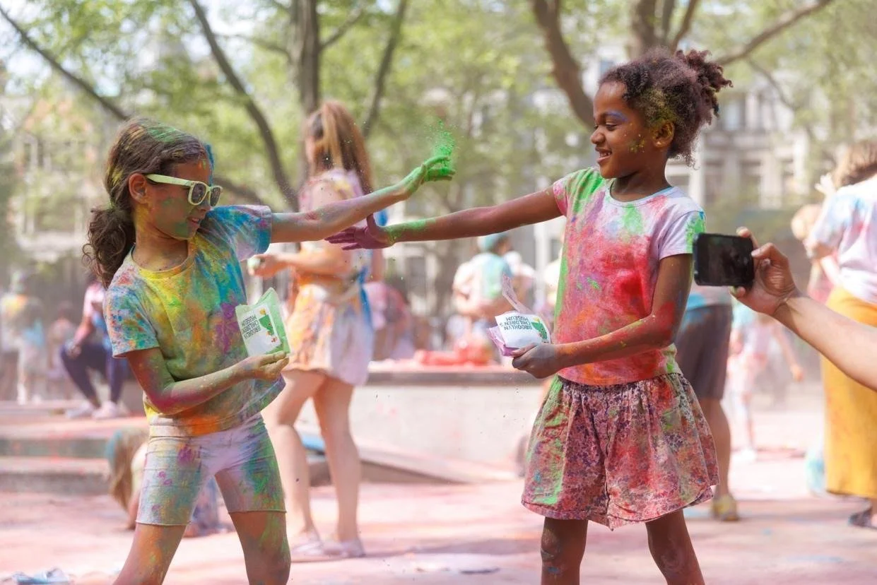 HOLI-FESTIVAL OF COLOR: BROOKLYN CHILDREN'S MUSEUM, NYC  