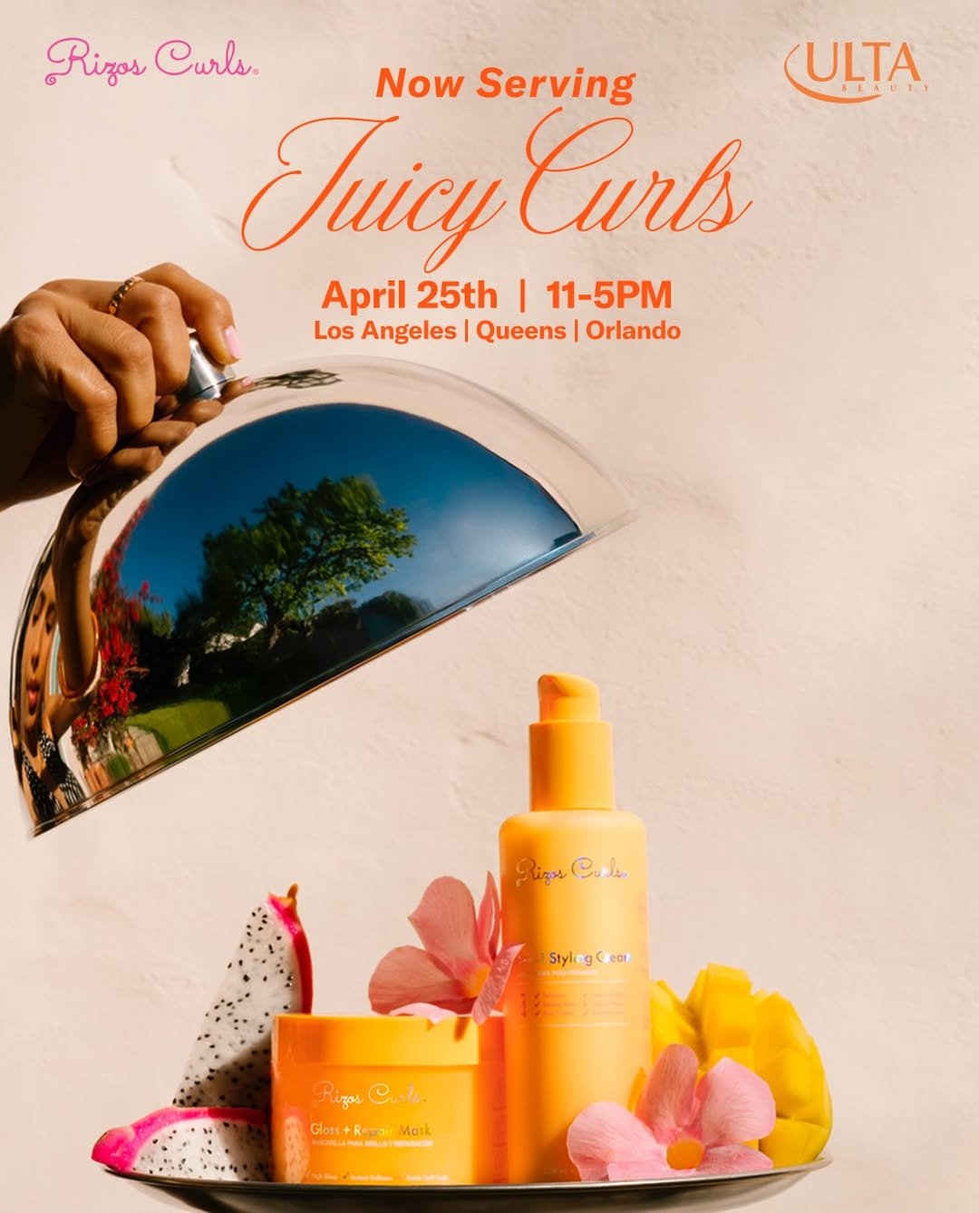 RIZO'S CURLS 'NOW SERVING JUICY CURLS' EVENT, LA