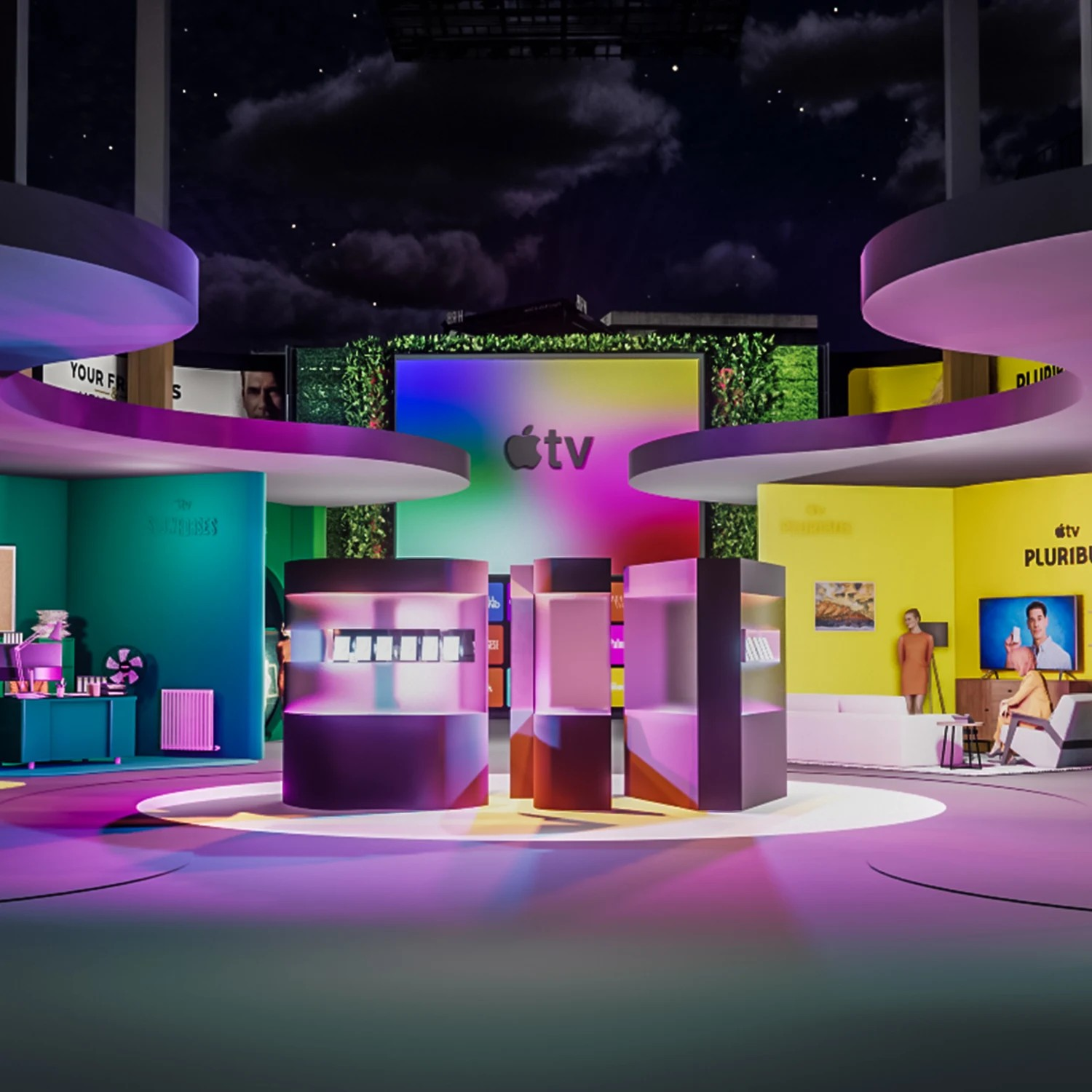 APPLE TV INTERACTIVE FAN EXPERIENCE, LA