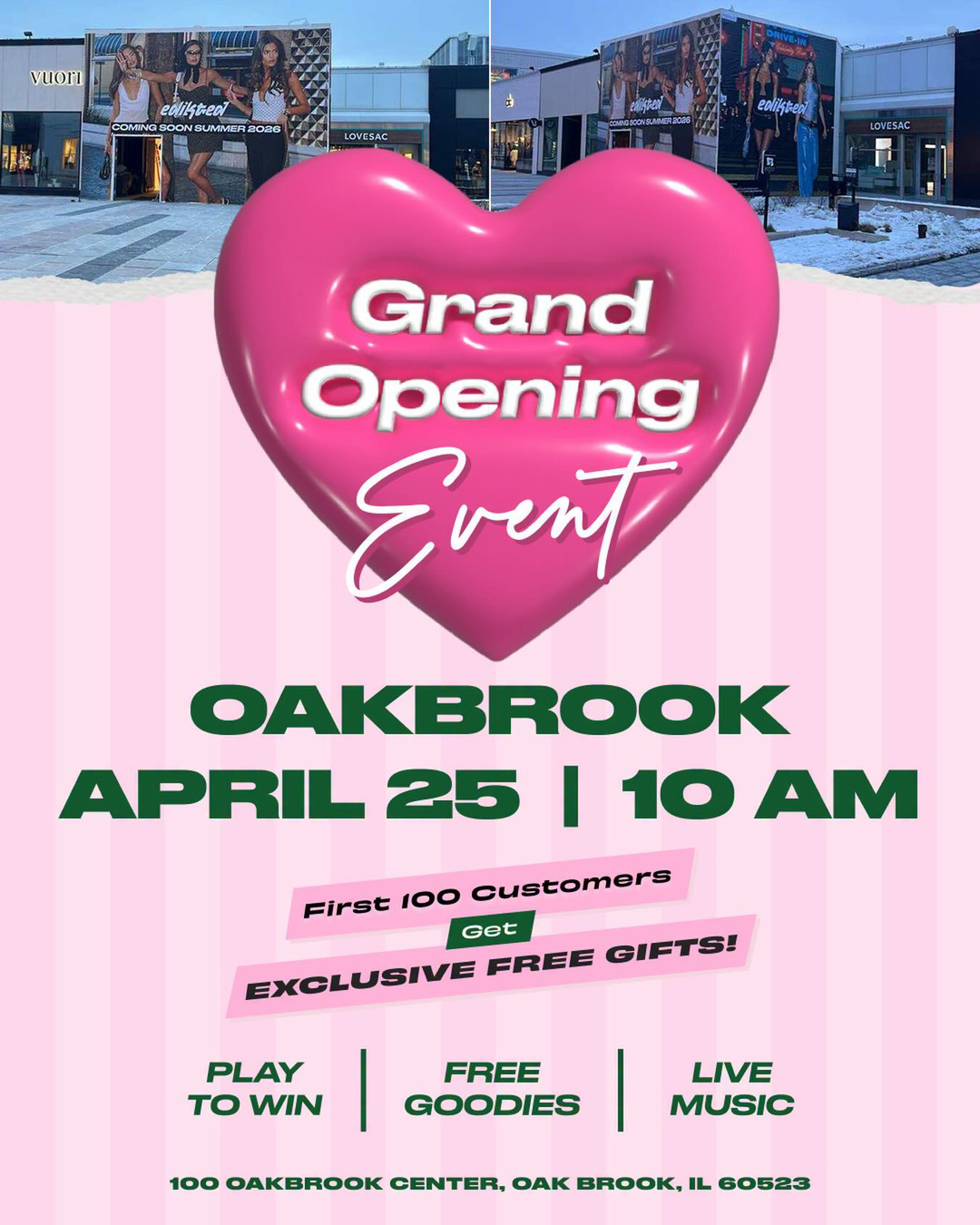 EDIKTED OAKBROOK GRAND OPENING, CHICAGO