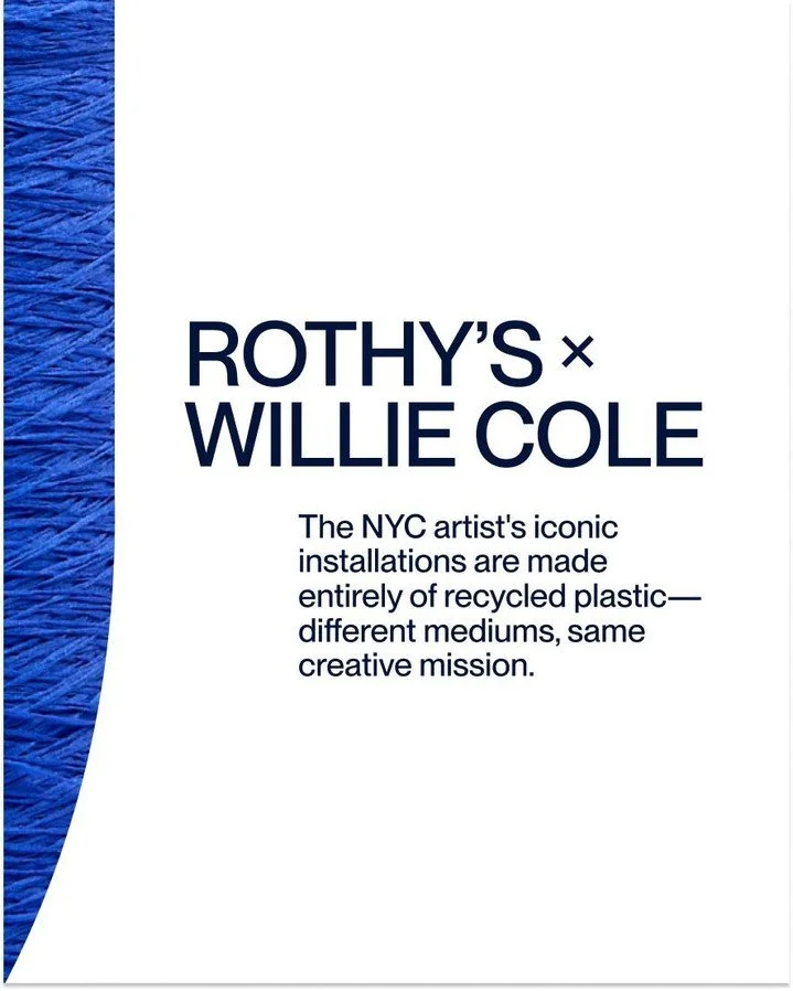 ROTHYS X WILLIE COLE LIVE ART INSTALLATION BOTTLE EXCHANGE, NYC