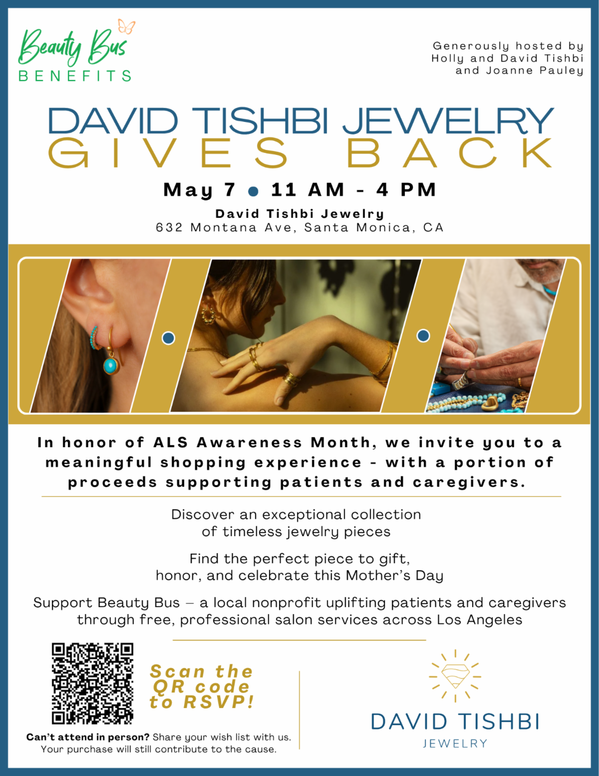 DAVID TISHBI JEWELRY GIVES BACK, LA