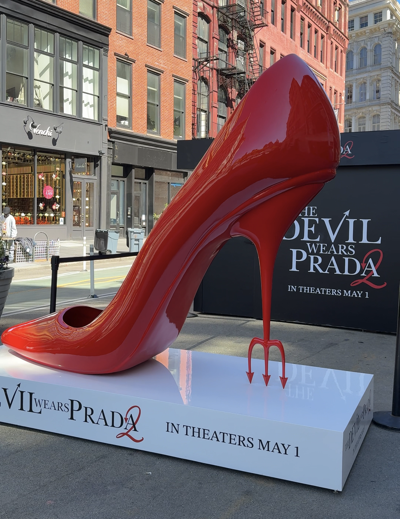 THE DEVIL WEARS PRADA 2 FASHION EMERGENCY KIOSK POP-UP, LA