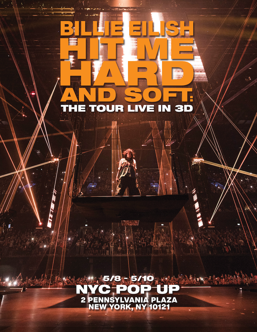 THE BILLIE EILISH HIT ME HARD AND SOFT POP UP, NYC