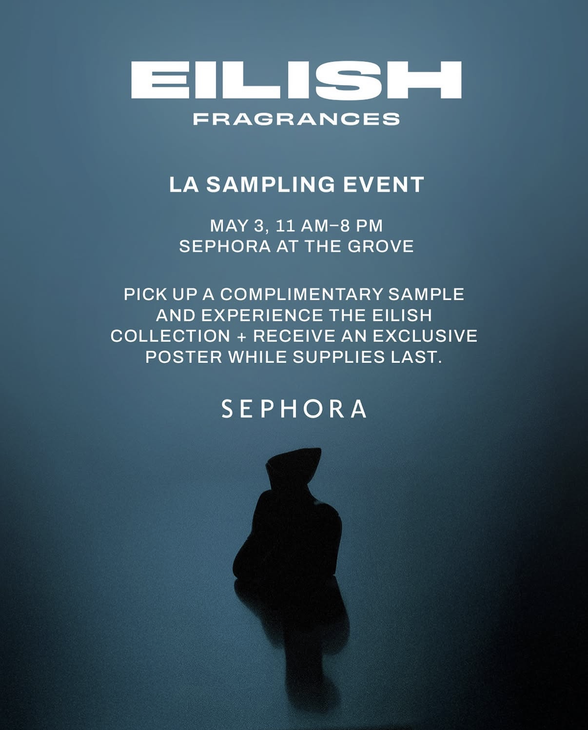 EILISH FRAGRANCES SAMPLING EVENT LA
