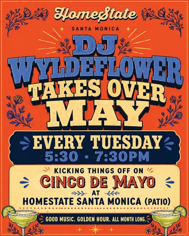DJ WYLDEFLOWER CINCO DE MAYO, LA