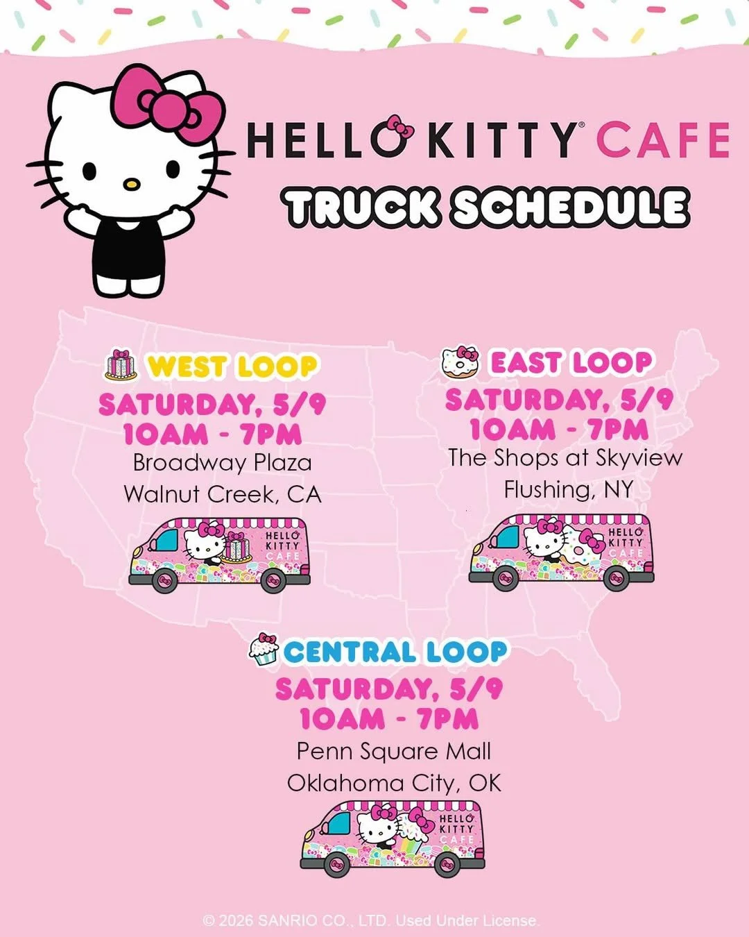 HELLO KITTY CAFE TRUCK, NYC