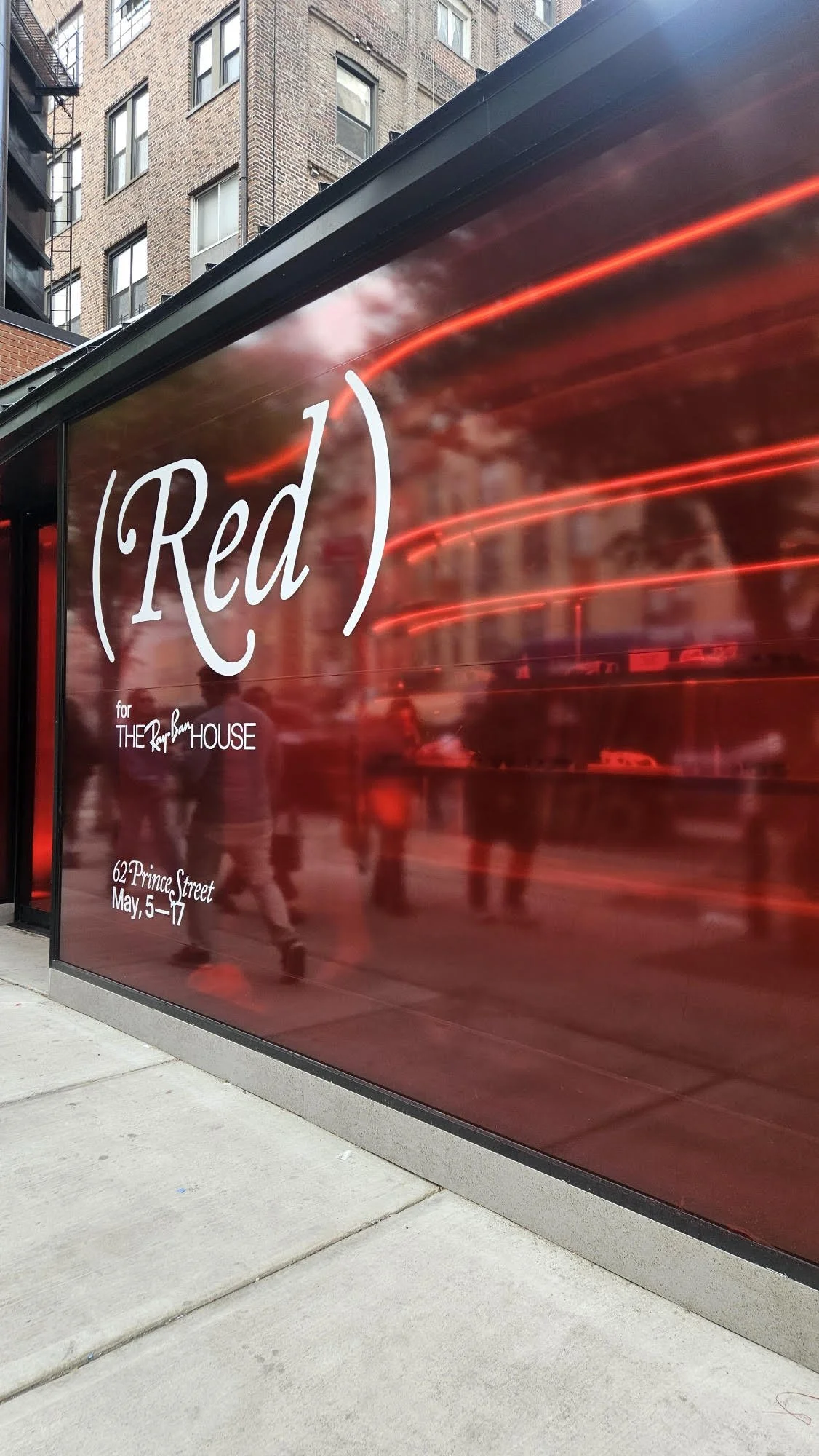 THE RAY-BAN HOUSE, NYC