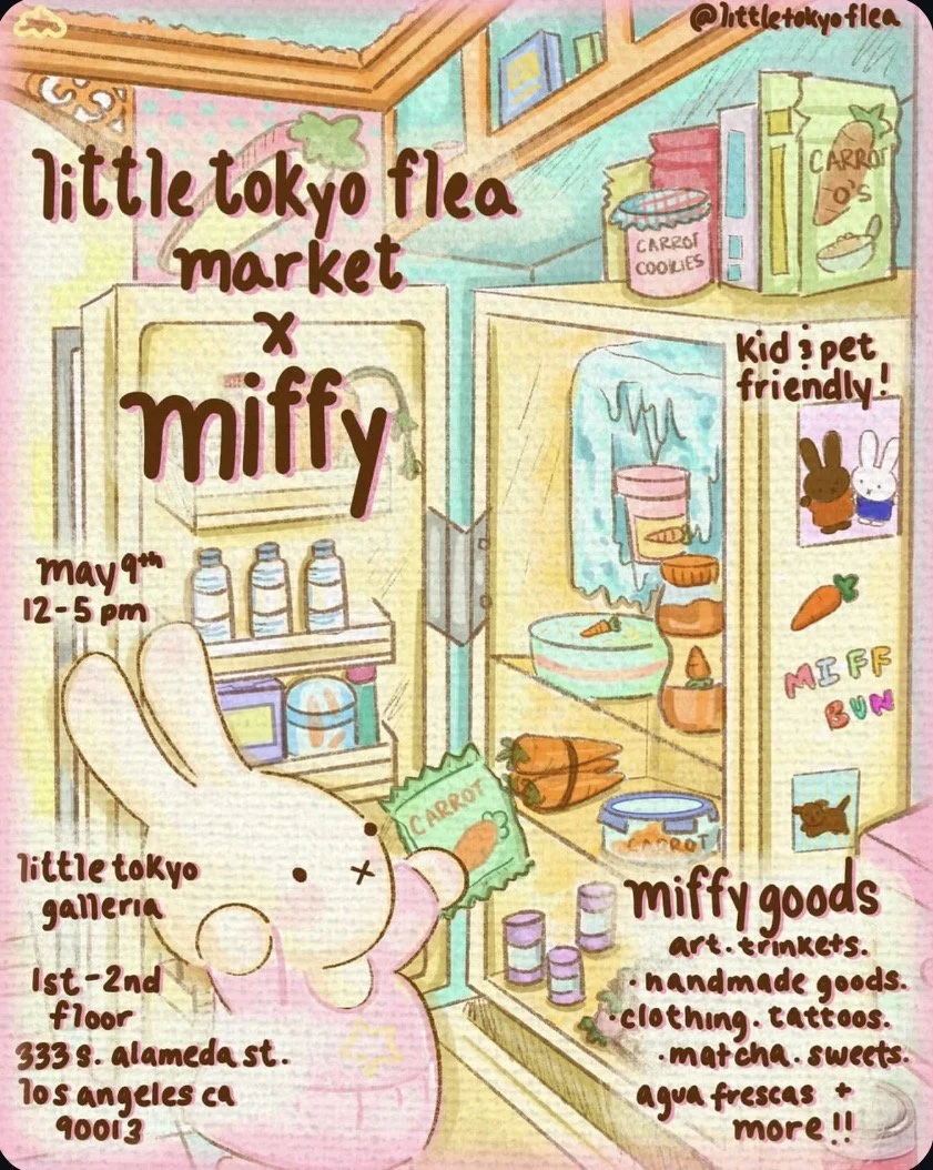 LOS ANGELES LITTLE TOKYO FLEA MARKET X MIFFY, LA