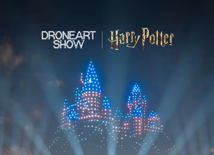 DRONEART SHOW: HARRY POTTER, LA