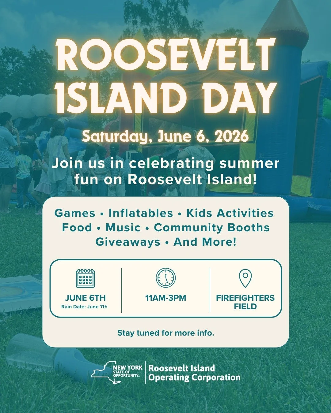 ROOSEVELT ISLAND DAY 2026, NYC