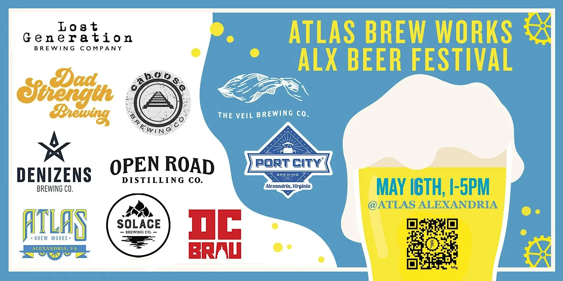CRAFT BEER FEST AT ATLAS BREW WORKS ALX, VA