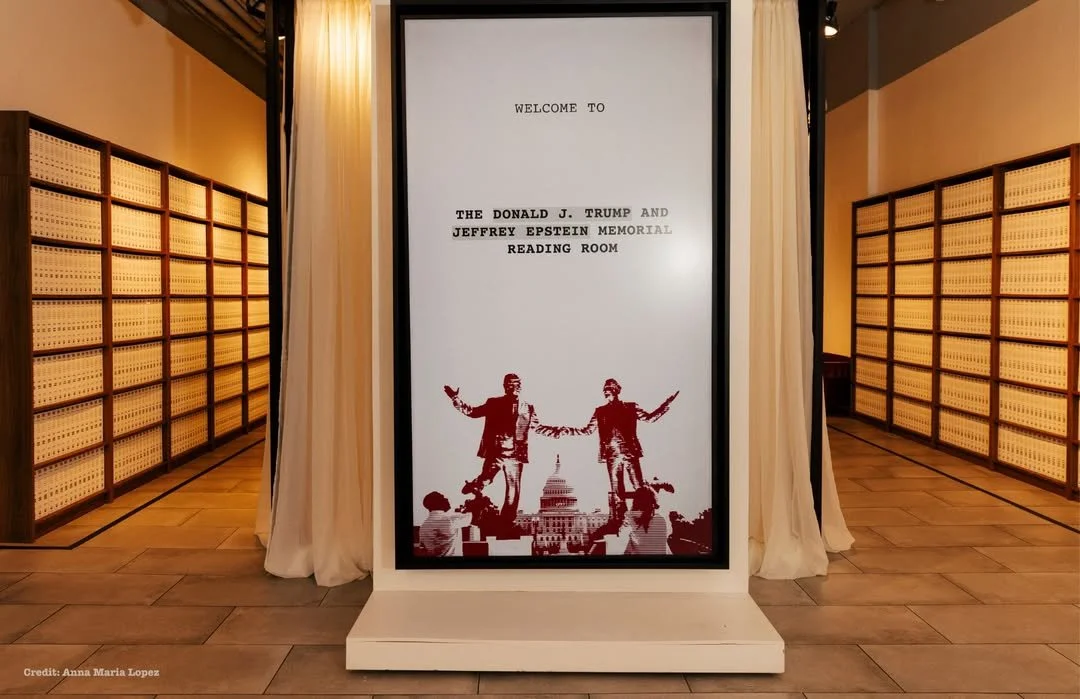 THE TRUMP-EPSTEIN READING ROOM, NYC