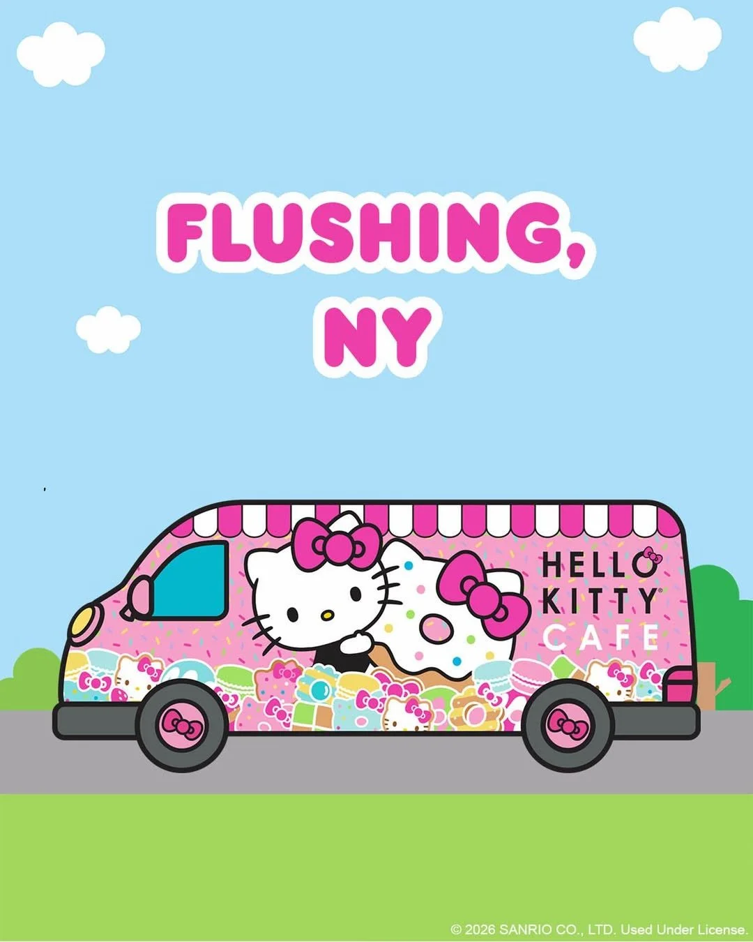 HELLO KITTY CAFE TRUCK, NYC
