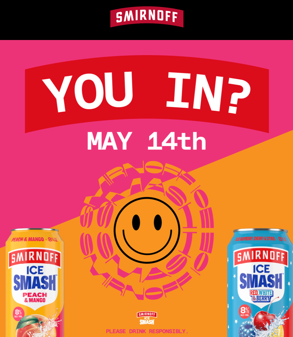 SMIRNOFF ICE SMASH HOURS POP-UP, CHICAGO