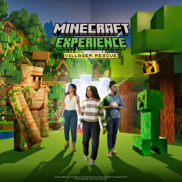 MINECRAFT EXPERIENCE: VILLAGER RESCUE, CHICAGO