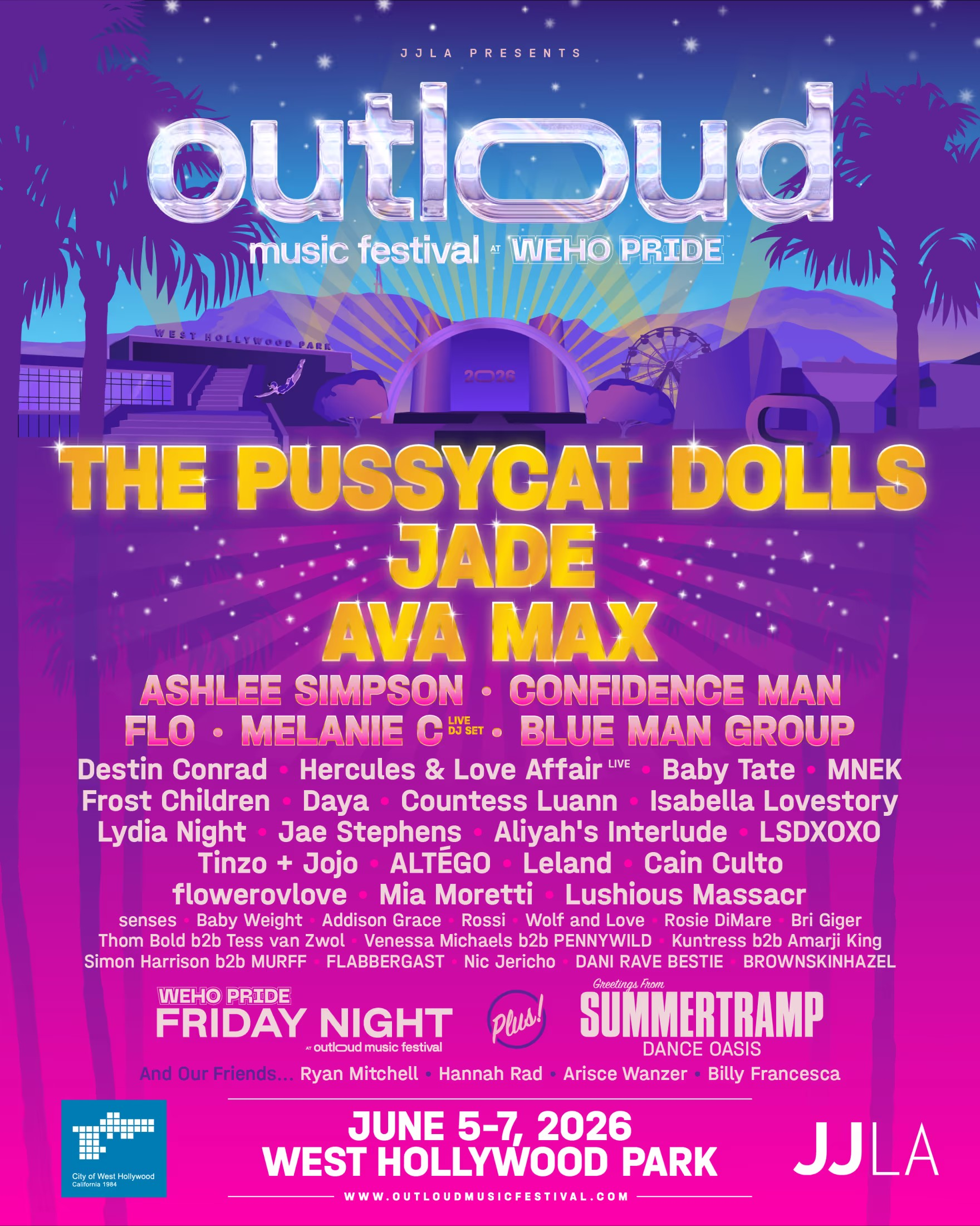 2026 OUTLOUD MUSIC FESTIVAL, LA