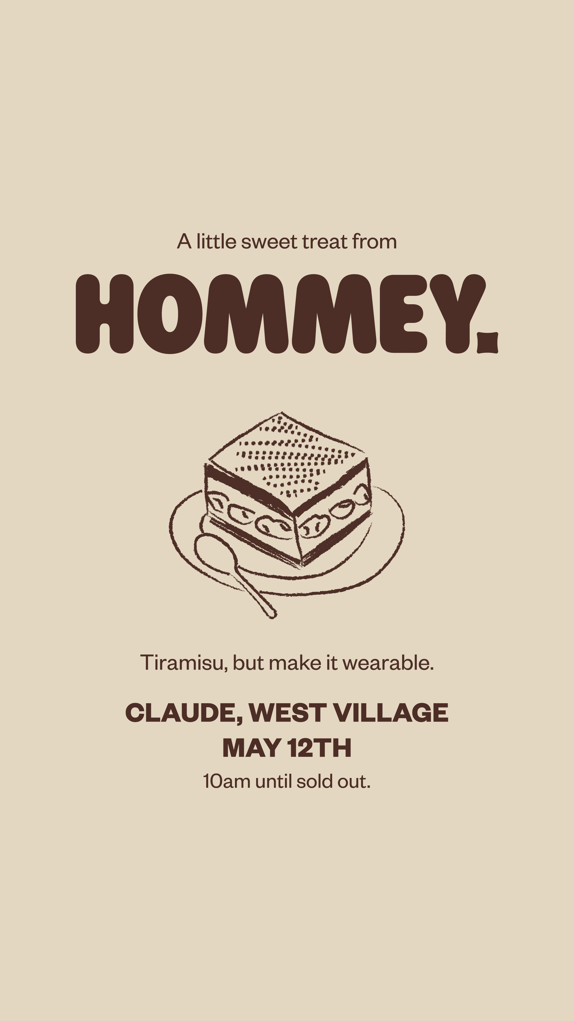 HOMMEY CAFE TAKEOVER, NYC