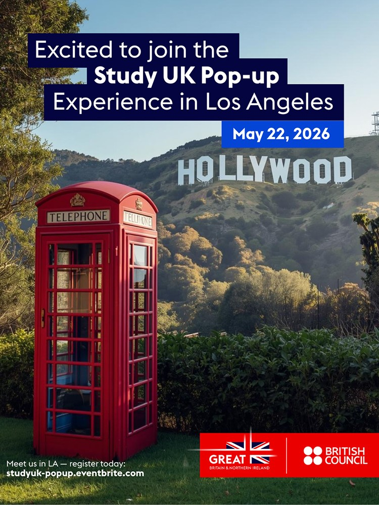 STUDY UK POP-UP EXPERIENCE, LA