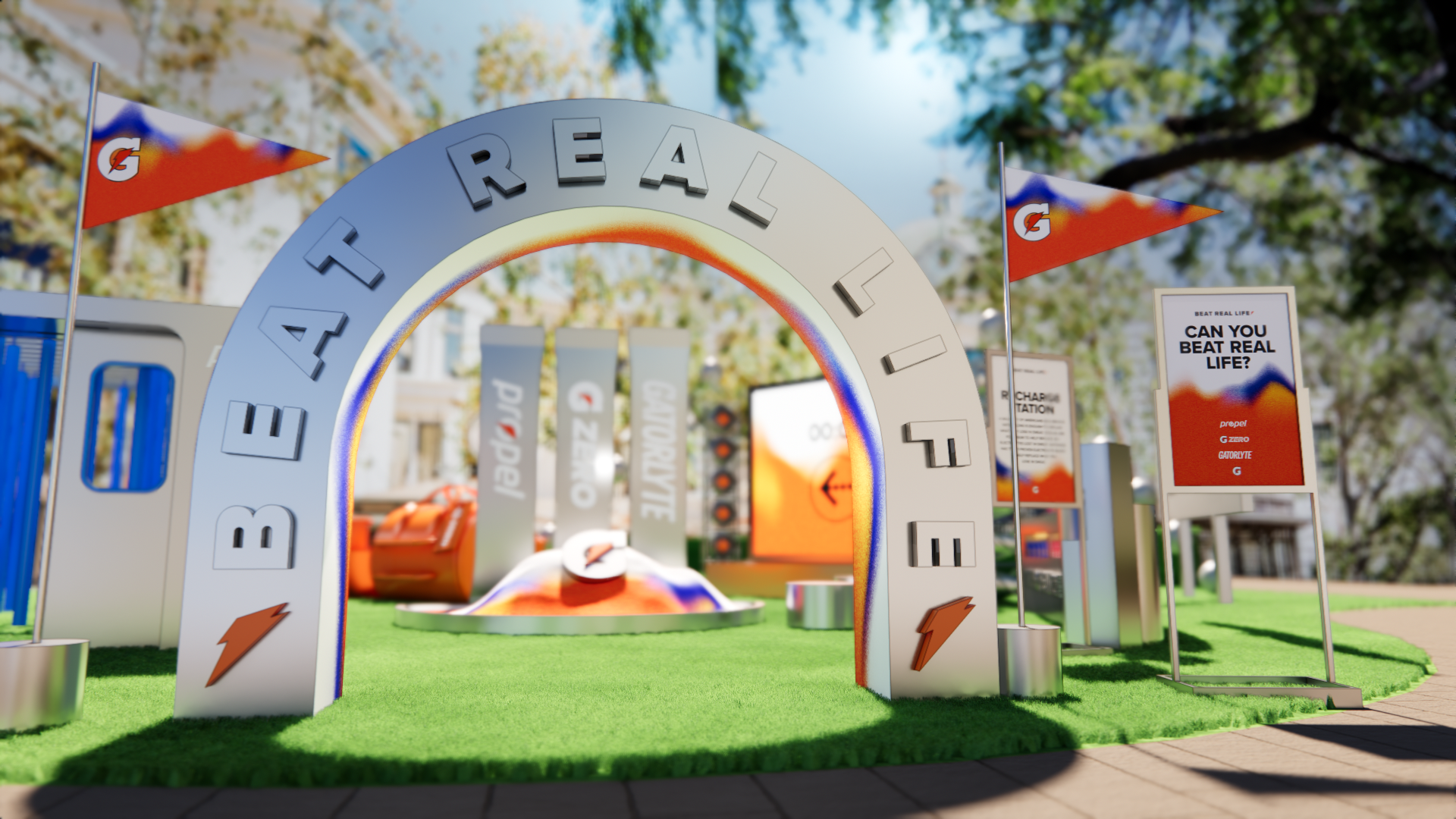 GATORADE BEAT REAL LIFE IMMERSIVE EXPERIENCE, LA