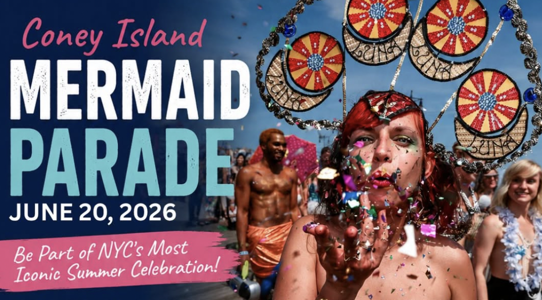CONEY ISLAND MERMAID PARADE 2026, NYC