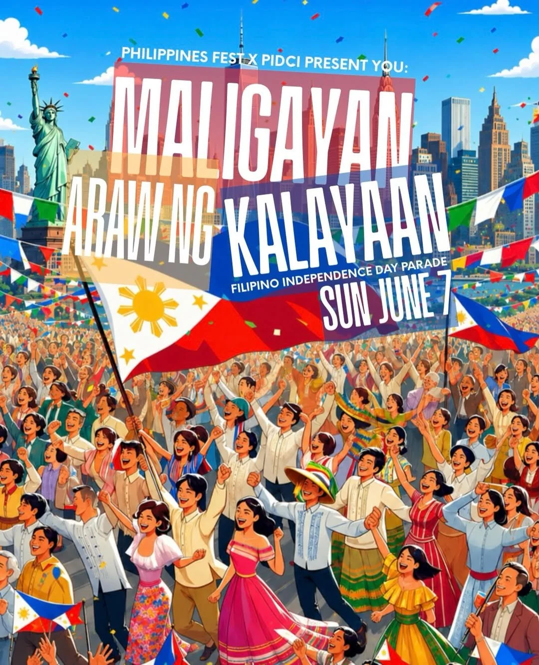 PHILIPPINES FEST AT 128TH PHILIPPINE INDEPENDENCE DAY PARADE, NYC