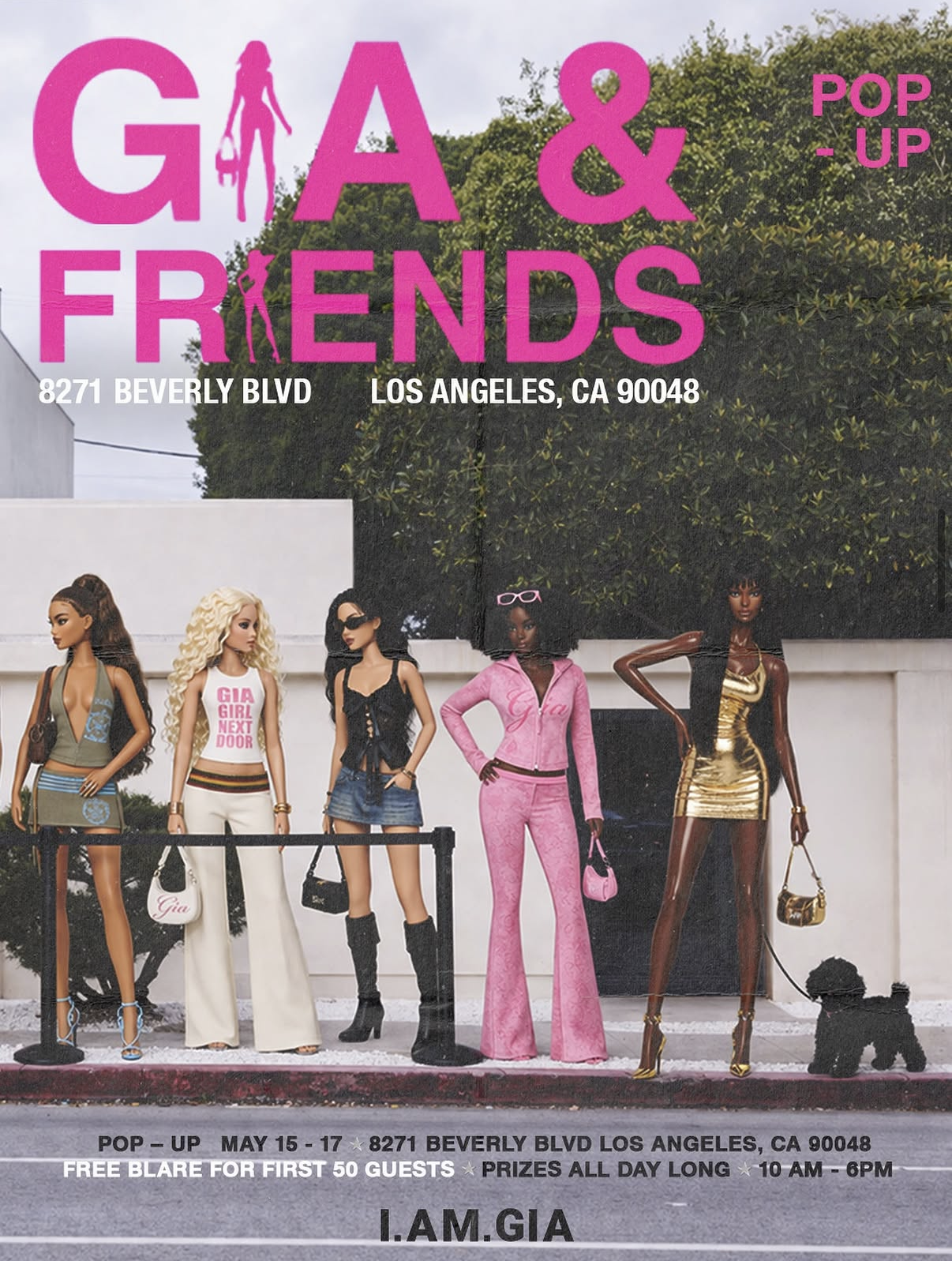 GIA &amp; FRIENDS POP-UP, LA