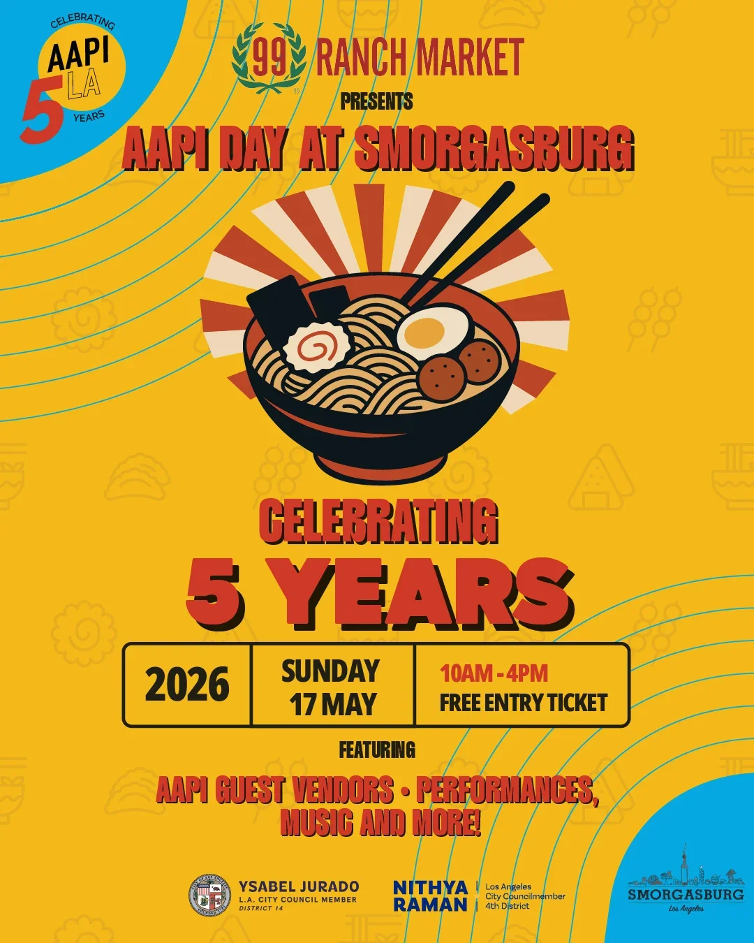 AAPI DAY AT SMORGASBURG, LA
