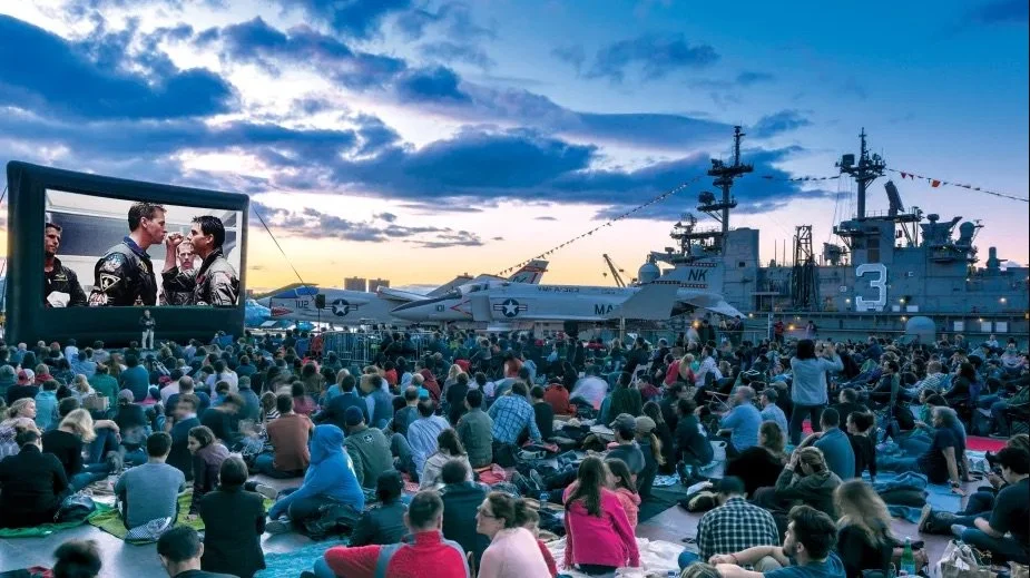 THE INTREPID MUSEUM FREE MOVIE NIGHT: TOP GUN, NYC