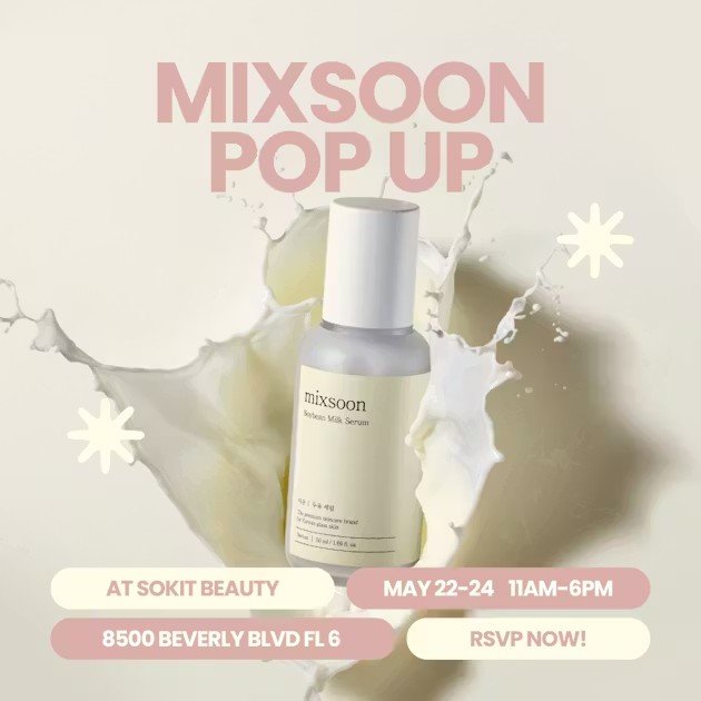 MIXSOON LA WEEKEND POP-UP AT SOKIT BEAUTY, LA