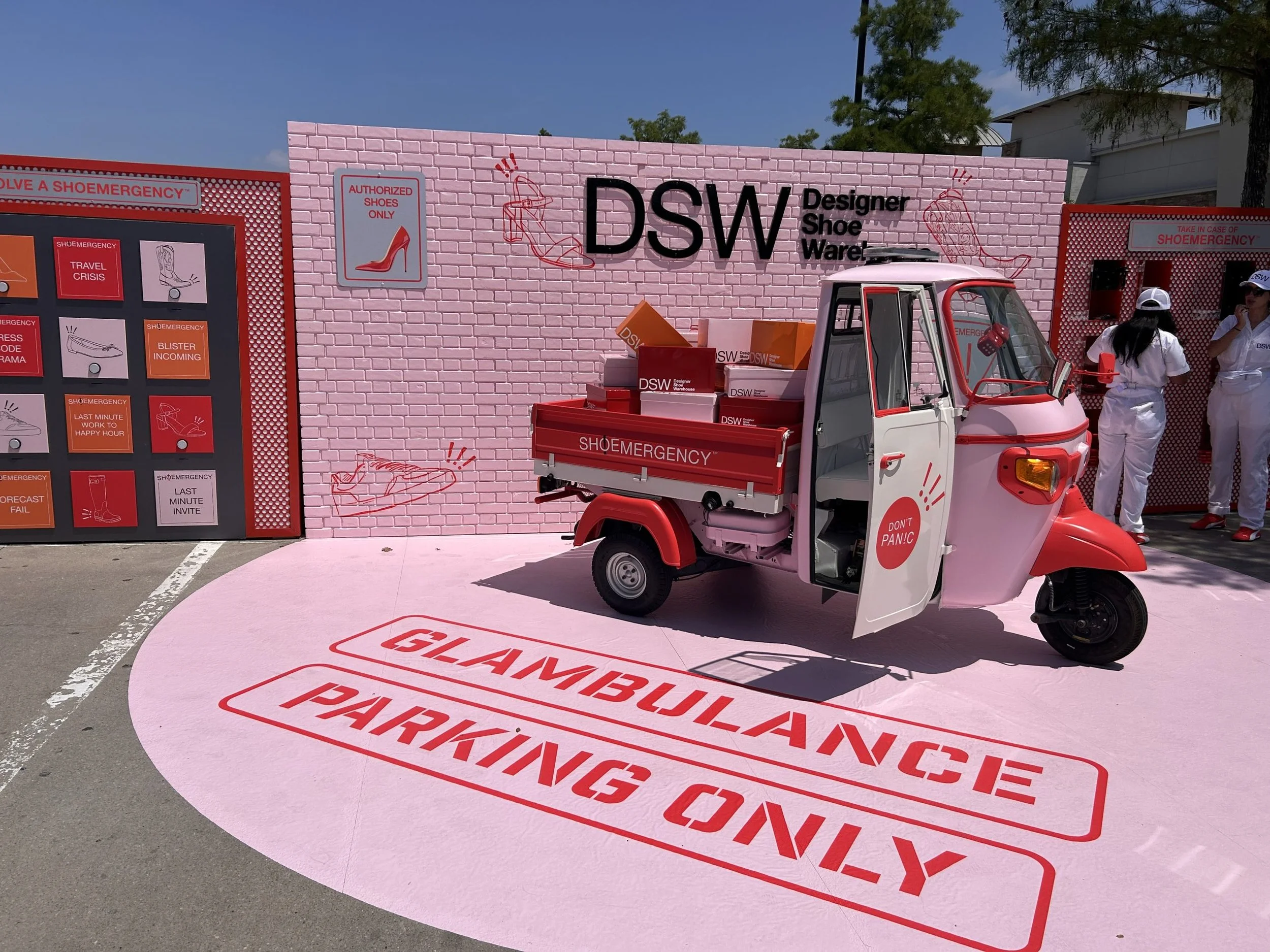 DSW SHOEMERGENCY GLAM-BULANCE, NYC
