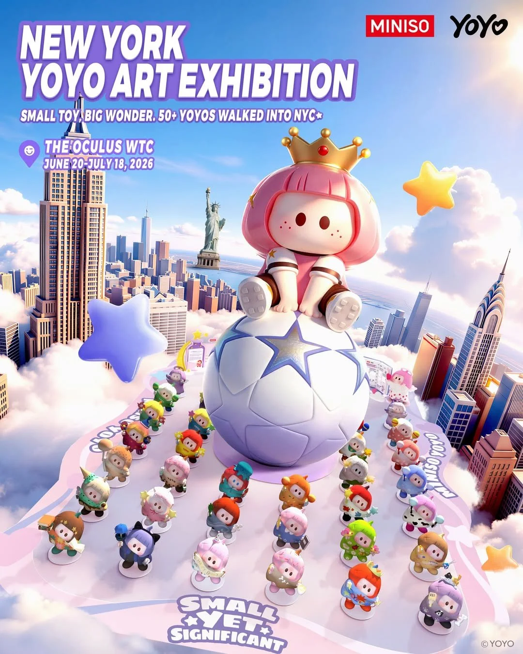 MINISO YOYO ART EXHIBITION, NYC