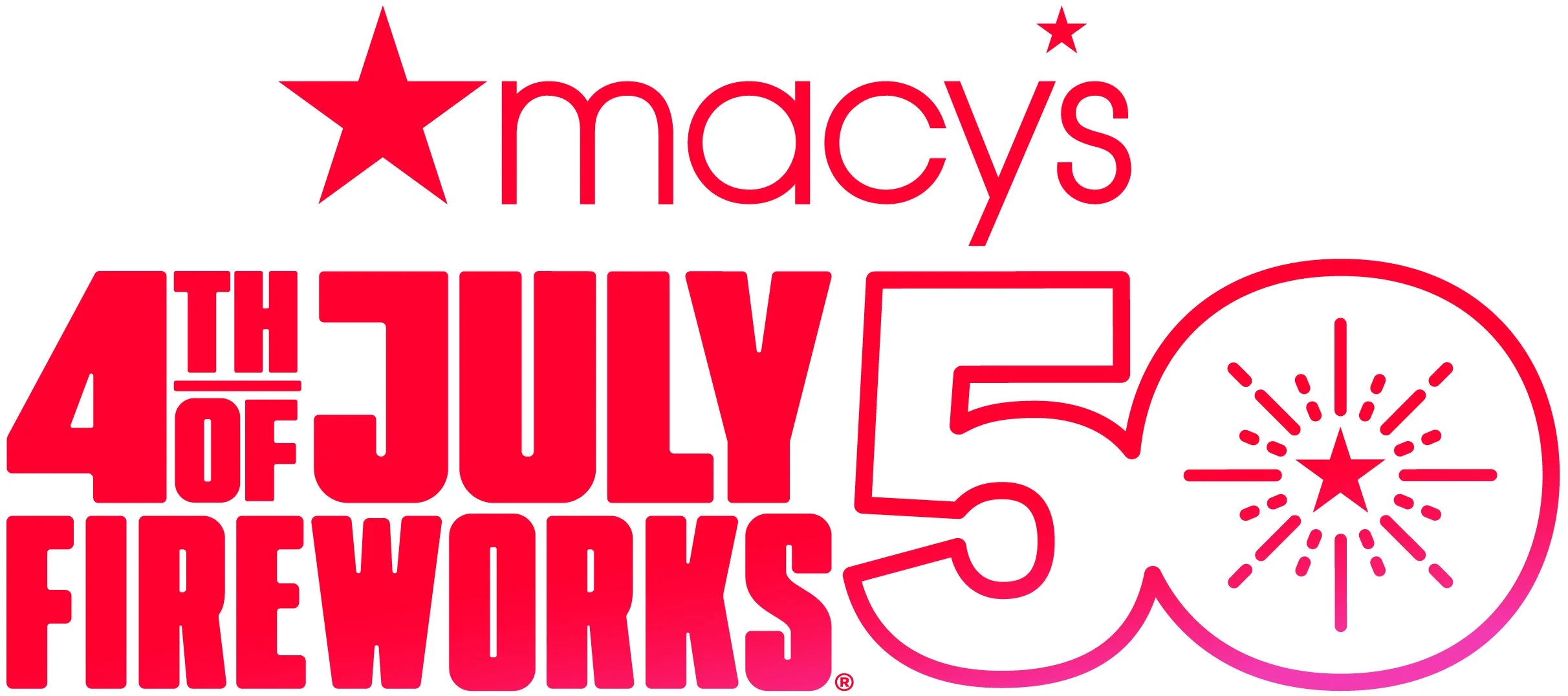MACY'S 4TH OF JULY FIREWORKS-50TH ANNIVERSARY, NYC
