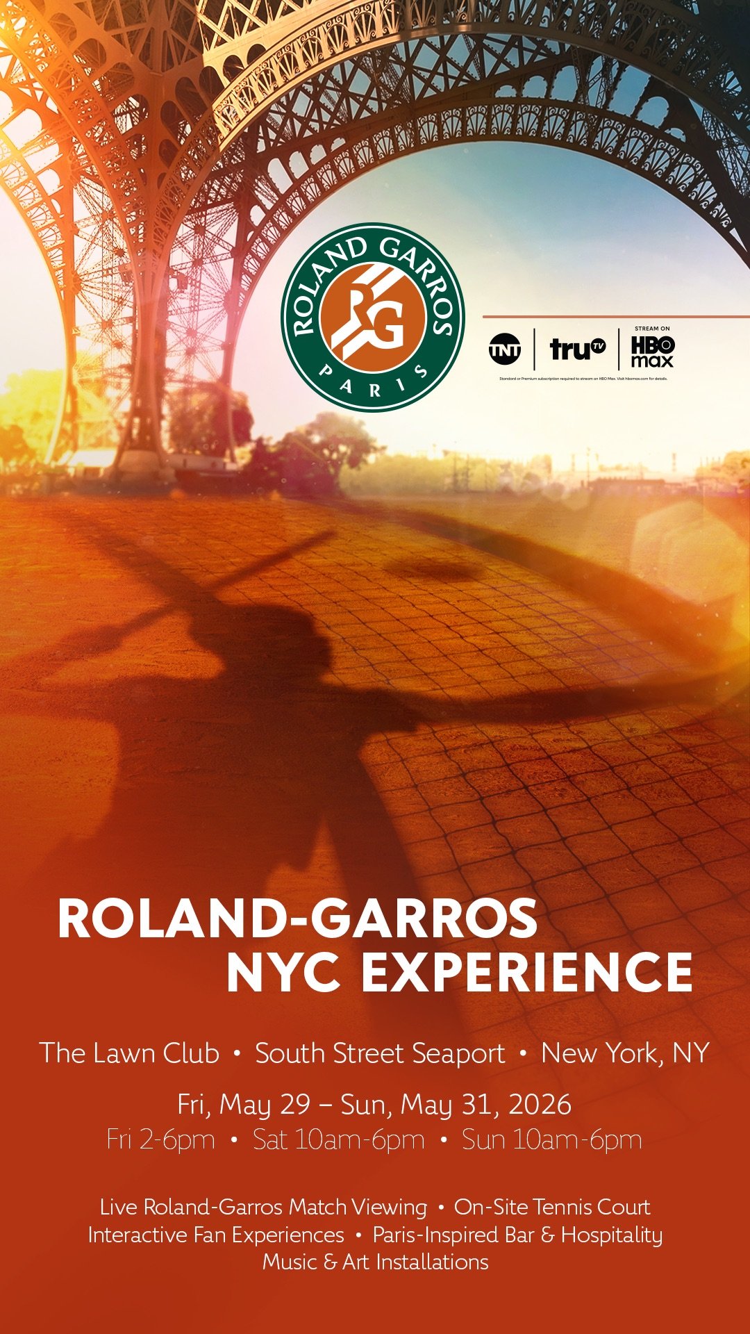 ROLAND-GARROS EXPERIENCE, NYC